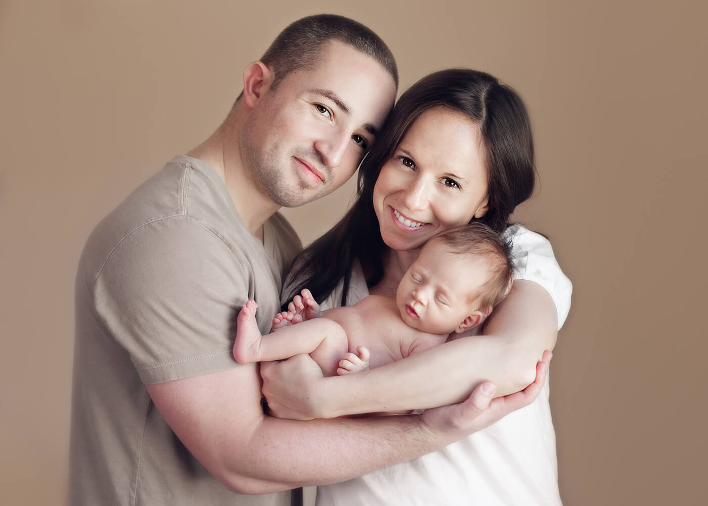 Papa et maman sont tous les 2 là pour le bébé