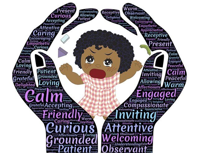 Illustration d'une petite fille qui ne parvient pas à contrôler à sa colère