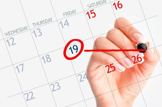 Un schéma pour calculer la date de conception