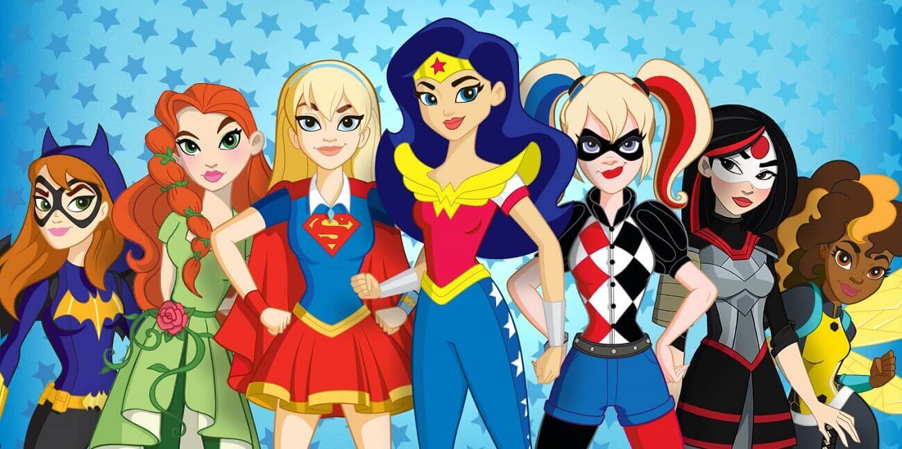 Super-héroïnes de dessin animé