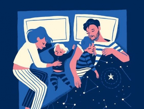 Un bébé qui se réveille la nuit