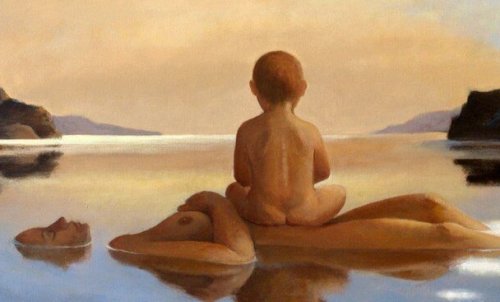 Maman, tiens-moi près de toi, près de ton âme... affranchi de mes peurs