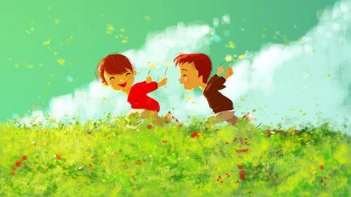 Mon petit garçon est tendre et affectueux, lui aussi