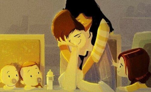 Épuisés et sans forces mais heureux