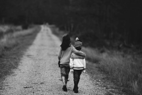 enfants qui marchent