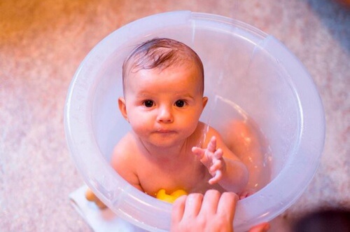 Le rituel du bain est un moment de relaxation.