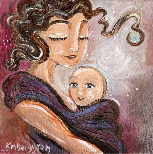 Une mère aimante renforce sa relation avec son enfant.