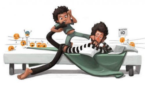 Des jeux, des rires, des confidences... tout se partage avec les oncles et tantes