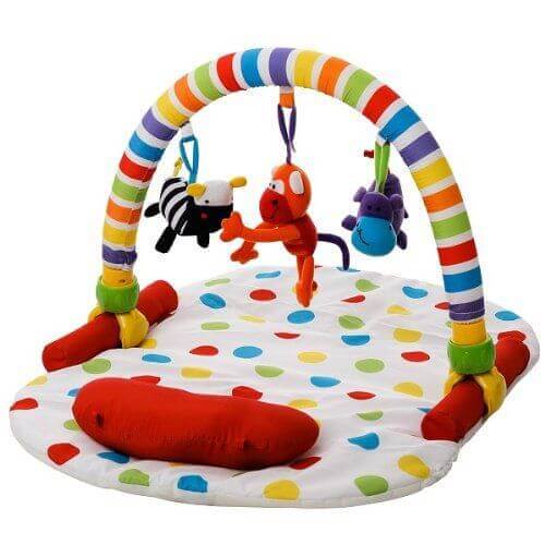 Le tapis de jeux pour bébés favorise l'éveil et la psychomotricité