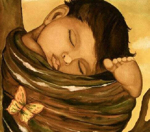 L'importance du coucher : bébé qui dort