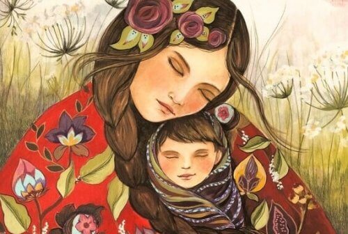 Face au rire joyeux de son enfant, une maman est au septième ciel