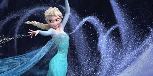 Elsa, la reine des glaces.