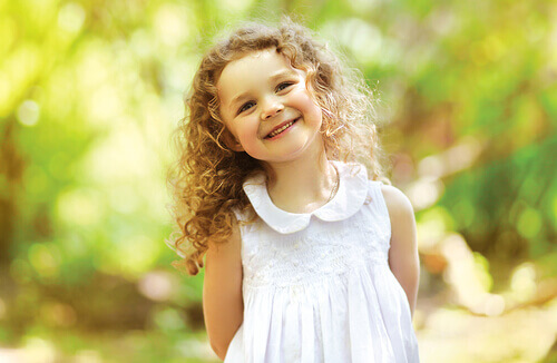 petite fille portant un prénom provenant de la bible