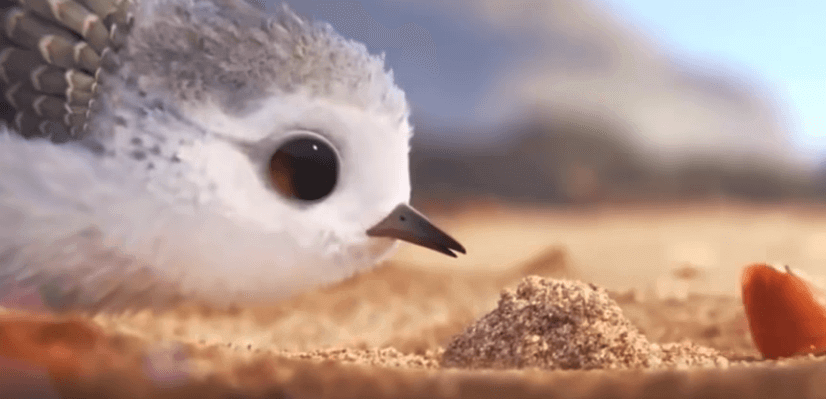 Piper fait partie des courts métrages pour enfants qui inculquent de bonnes valeurs