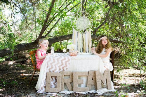 l'attrape-rêves pour des fêtes d'enfant