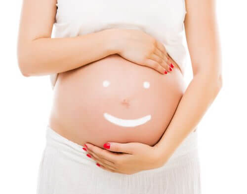 le nombril est important pour le futur enfant
