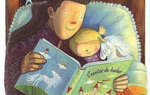 un père et sa fille lisant des histoires pour dormir
