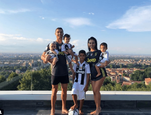 La famille de Cristiano Ronaldo