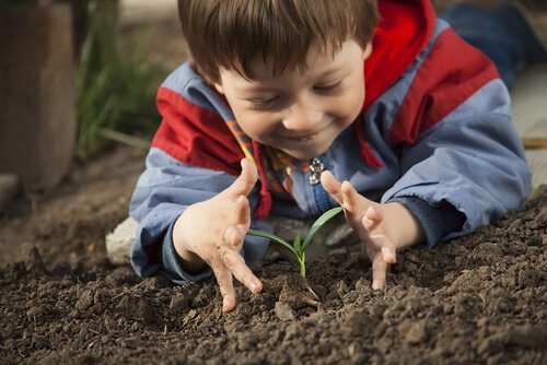 Éduquer sainement les enfants comprend le contact obligatoire avec la nature et l'environnement.