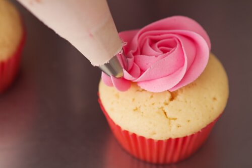 Réalisation d'un cupcake