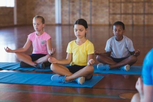 méditation en classe