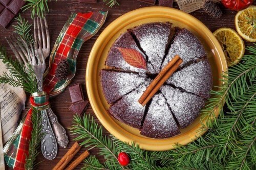 gâteau de Noël