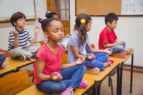 méditation en classe