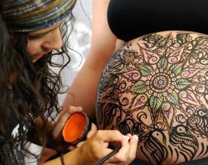 Qu'est-ce que le belly painting ?