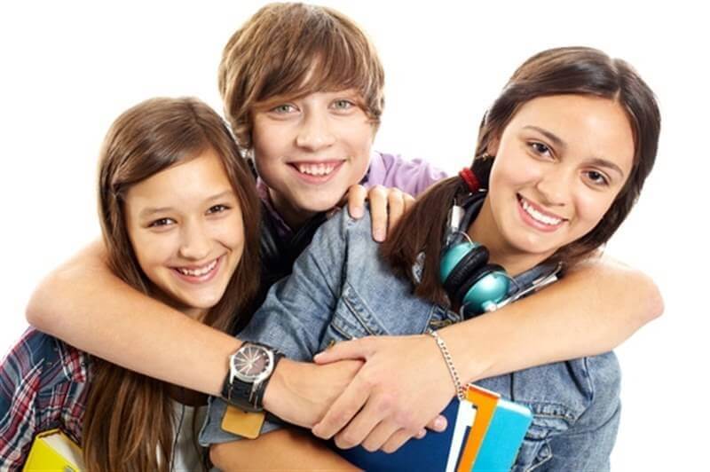 adolescents en groupe