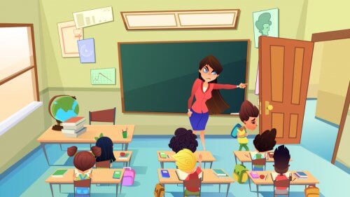 Les punitions dans la salle de classe