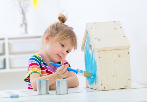 Peinture : l'une des activités pour les enfants