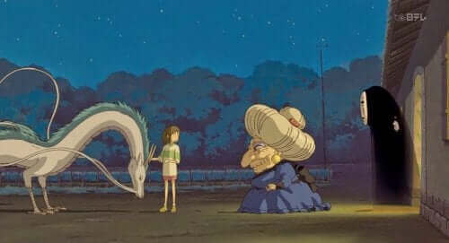 Scène du film le Voyage de Chihiro