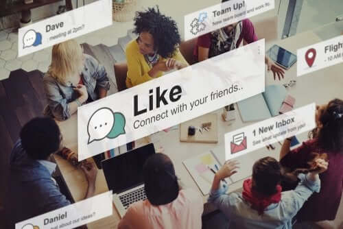 Notifications de réseaux sociaux