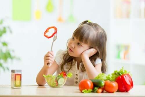 Souvent, l'enfant n'aime pas les légumes