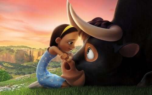 Ferdinand est un des films permettant aux enfants d'apprendre l'amour des animaux