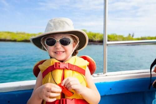 La navigation avec des enfants