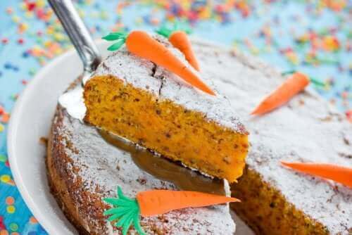 un carrot cake pour un goûter sain