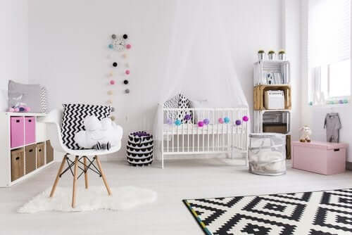 6 types de rangements pour la chambre de bébé