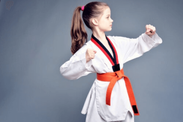 Bandeau Arts Martiaux Enfant - Karaté, Judo, Mixte Polycoton 5.7x114.3cm