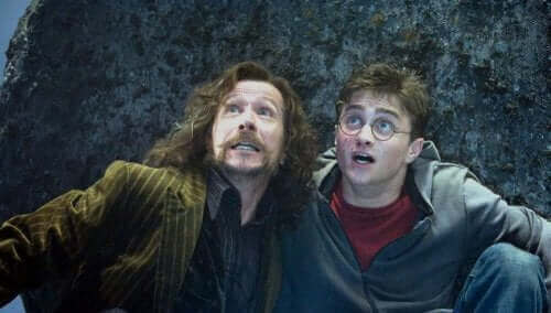 Harry Potter et Sirius Black