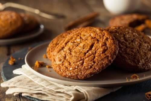 Des biscuits au gingembre.