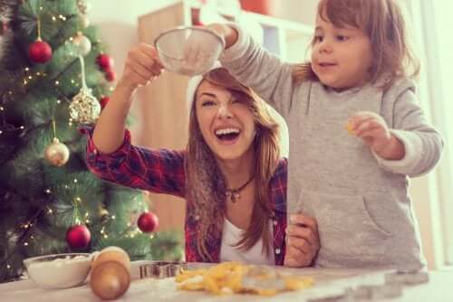 Recettes de Noel cuisine mère et fille