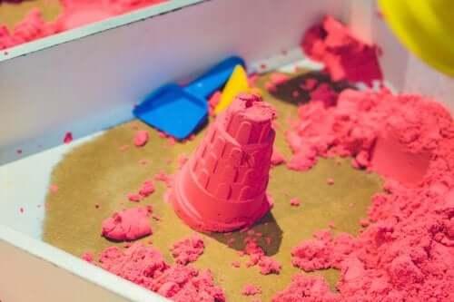 sable à modeler pour enfants