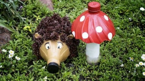 Travaux manuels : un hérisson