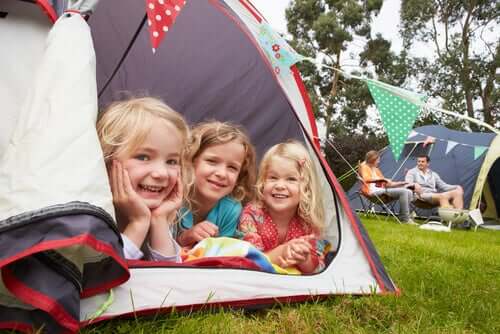 Le camping pour les enfants