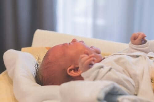 Les pleurs d'un bébé