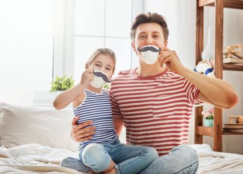 Un père et sa fille.