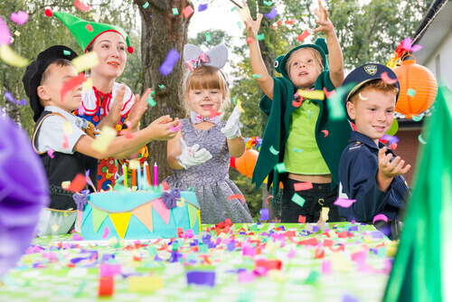 Une fête d'anniversaire.