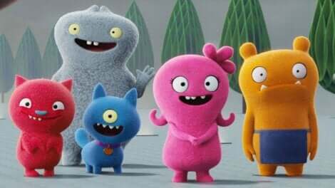 Les personnages d'UglyDolls.