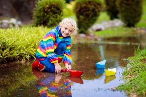 Les bienfaits du jeu avec l eau.